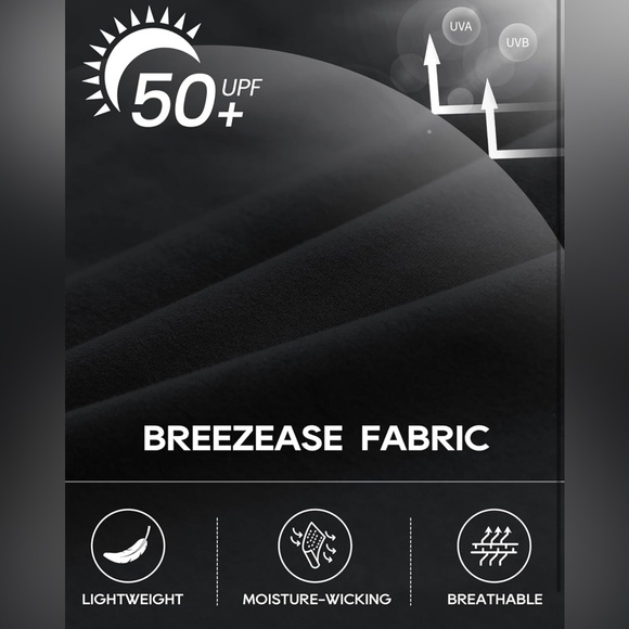 NWT! CRZ Yoga Black Workout Long Sleeve Tshirt Size S (4/6) - Picture 6 of 6